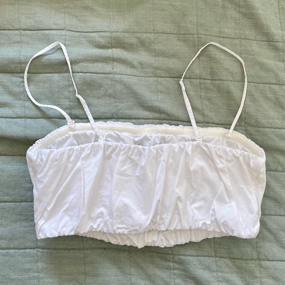 Dynamite White Bolero and Bandeau Set - Picture 5 of 14